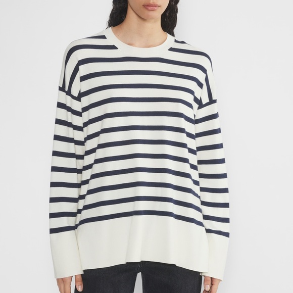 Babaton Sweaters - Babaton Tradition striped crewneck sweater
